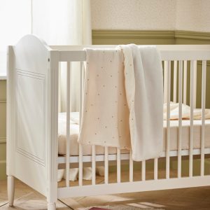 Plaid bébé gaze de coton et micro-polaire